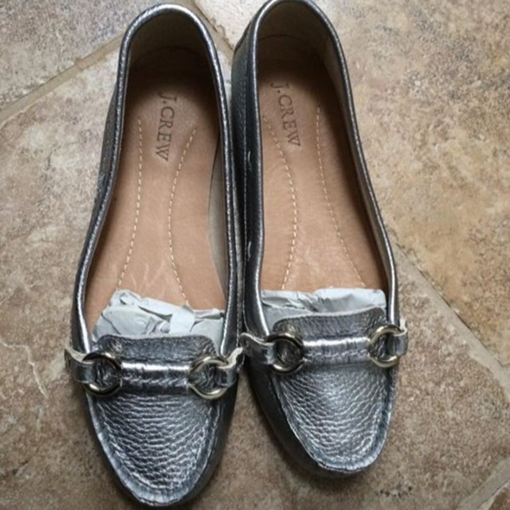 Jcrew moccasins size 7